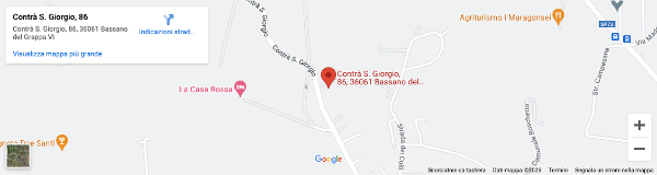 Mappa - Contrà San Giorgio, 86